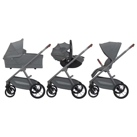 Maxi-Cosi Oxford+ 3w1 z fotelikiem Pebble Slide Pro Moon Graphite