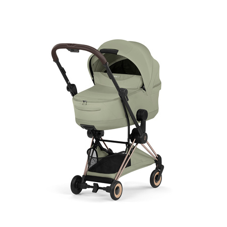 Cybex Coya 2 Style Rosegold Sage Green wózek 2w1 głęboko-spacerowy
