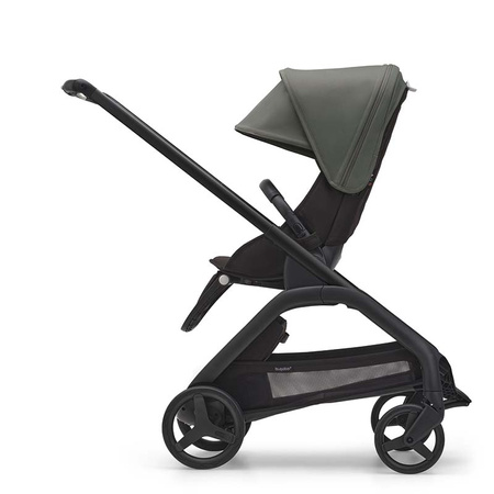 Bugaboo Dragonfly wózek spacerowy rama Black/Midnight Black-Forest Green