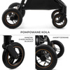 Kinderkraft Mitzy Air Czarny wózek spacerowy