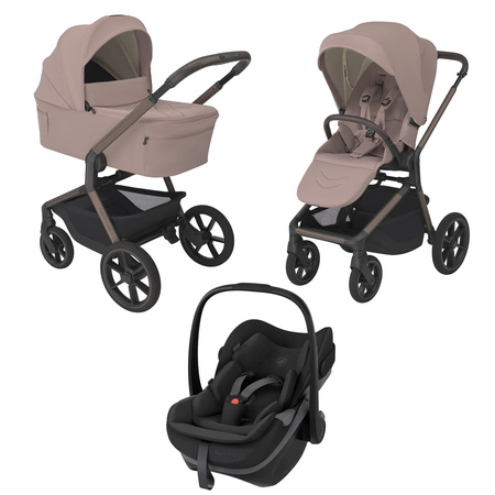 Espiro Noble zestaw 3w1 z fotelikiem Maxi Cosi Pebble Slide Pro