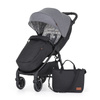 Petite&Mars Royal 3 Ultimate Grey stelaż Black wózek spacerowy