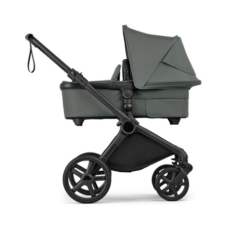 Bugaboo Cub Komplet Black/Forest Green wózek 2w1 głęboko-spacerowy