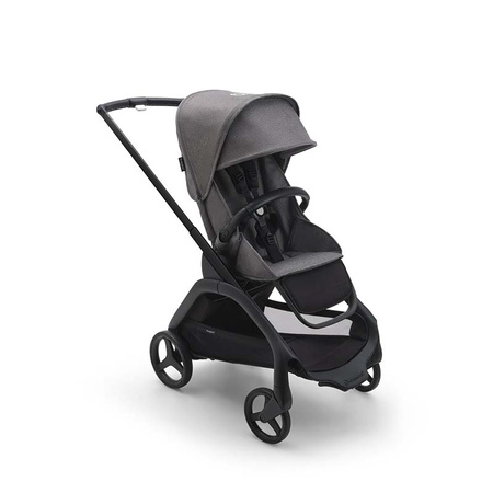 Bugaboo Dragonfly wózek spacerowy rama Black/Grey Melange-Grey Melange