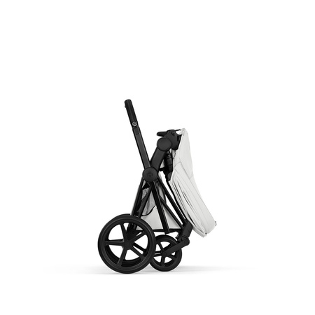 Cybex Priam 5.0 Matt Black Off White wózek 2w1 głęboko-spacerowy