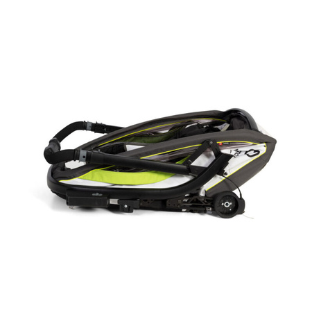 Hamax Breeze One White/Green przyczepka rowerowa