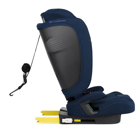 Kinderkraft FIX2GO Granatowy fotelik samochodowy 76-150 cm (9-36 kg)
