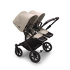 Bugaboo Donkey 5 TWIN Black/Desert Taupe wózek bliźniaczy