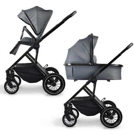 iBebe PRO wózek głęboko-spacerowy 2w1