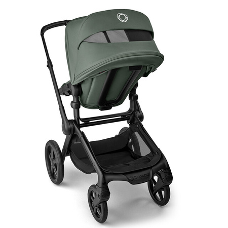 Bugaboo Fox 5 Renew Komplet Black/Forets Green wózek 2w1 głęboko-spacerowy