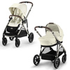 Cybex Gazelle S Seashell Beige wózek głęboko-spacerowy 2w1 