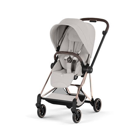 Cybex Mios 4.0 Style Rosegold City Grey wózek 2w1 głęboko-spacerowy