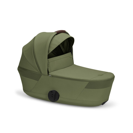 Cybex Balios S Lux 2026 ze składaną gondolą Moss Green wózek 2w1 głęboko-spacerowy