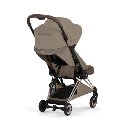 Cybex Coya 2 Style Champagne Gold Coconut Brown wózek 2w1 głęboko-spacerowy