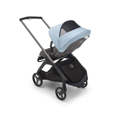 Bugaboo Dragonfly wózek spacerowy rama Graphite/Grey Melange-Skyline Blue