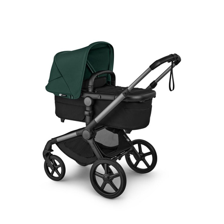 Bugaboo Fox 5 Renew Graphite/Black Haritage/Fern Green wózek 2w1 głęboko-spacerowy