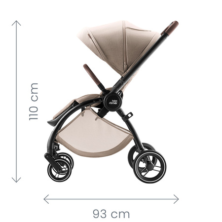 Britax Romer Rio Lux Soft Taupe wózek spacerowy