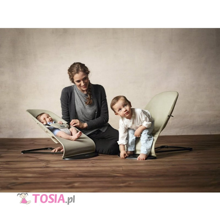 BabyBjorn leżaczek Balance Soft Cotton / Jersey Szary / Szary