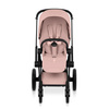 Cybex Priam 5.0 Matt Black Peach Pink wózek 2w1 głęboko-spacerowy