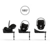 Cybex Cloud G3 Magic Black fotelik z bazą G3 zestaw 0-13 kg