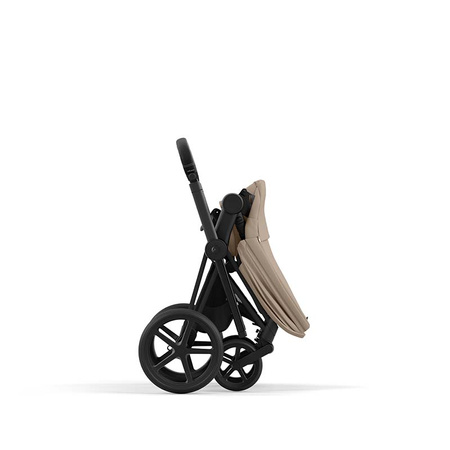 Cybex Priam 4.0 Matt Black Cozy Beige wózek spacerowy