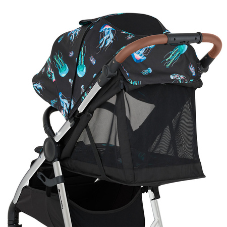 Petite&Mars Royal 3 Ocean Blue stelaż Silver wózek spacerowy