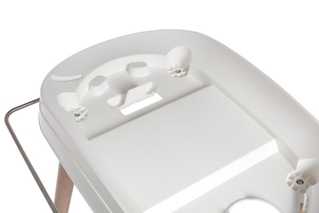 bébé-jou Stojak bukowy do wanienki Sense White 4217001