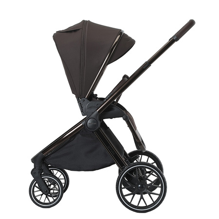 Adamex Spark Chocolate Brown wózek 2w1 głęboko-spacerowy