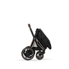 Cybex e-Priam 5.0 Comfort Rosegold Sepia Black wózek 2w1 głęboko-spacerowy