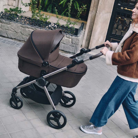 Anex iQ Premium Pure zestaw 3w1 z fotelikiem Cybex Cluod T Plus