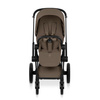 Cybex Priam 5.0 Matt Black Coconut Brown wózek 2w1 głęboko-spacerowy