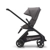 Bugaboo Dragonfly wózek spacerowy rama Black/Grey Melange-Grey Melange