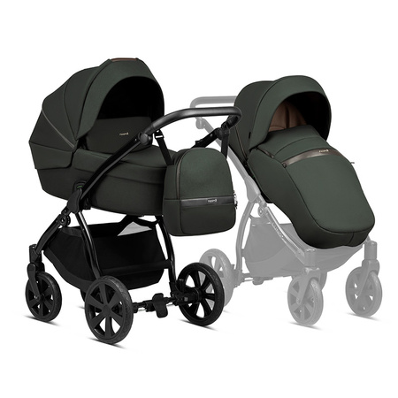 Noordi Luno All Trails Forest Green wózek głęboko-spacerowy 2w1 