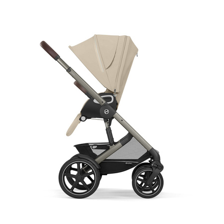 Cybex Talos S Lux Almond Beige wózek 4w1 głęboko-spacerowy z fotelikam Cloud G Plus i bazą G
