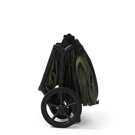 Future Design Inspiro Silk Olive wózek 2w1 głęboko-spacerowy