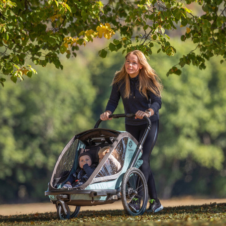 Hamax Cocoon podwójna przyczepka rowerowa