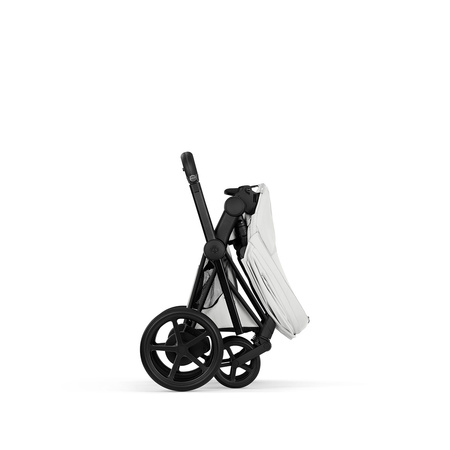 Cybex e-Priam 5.0 Matt Black Off White zestaw 3w1 z fotelikiem Cloud T i-Size