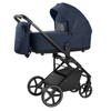 Carrello Alfa 2025 CRL-6522 Denim Blue wózek 2w1 głęboko-spacerowy 