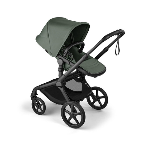 Bugaboo Fox 5 Renew Komplet Black/Forets Green wózek 2w1 głęboko-spacerowy