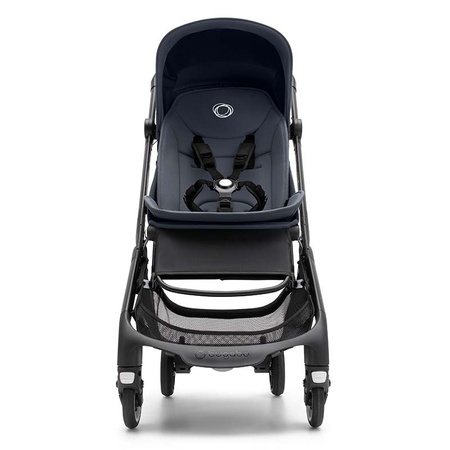 Bugaboo Butterfly Stormy Blue zestaw z pałąkiem i torbą transportową