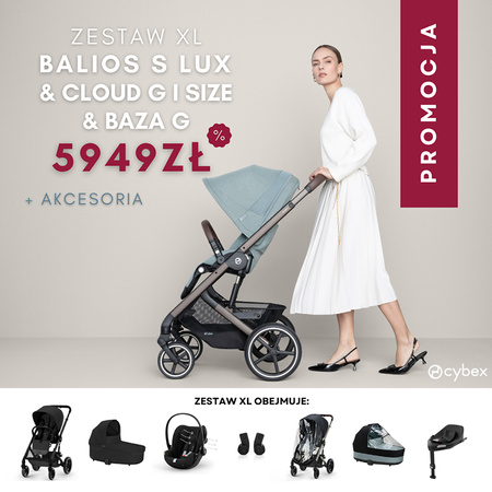 Cybex Balios S Zestaw XL Moon Black