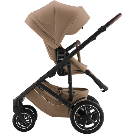 Britax Romer Smile 5Z Lux Warm Caramel zestaw 4w1 z fotelikiem Baby-Safe Pro Warm Caramel i bazą Vario 5Z