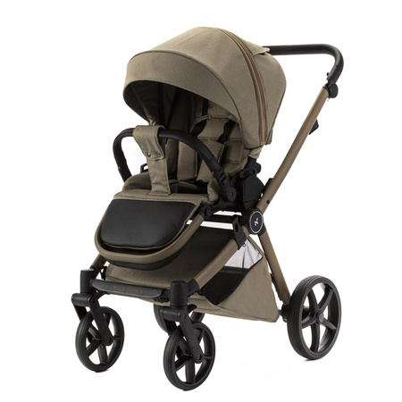 Adamex Alfa Natura Taupe wózek 2w1 głęboko-spacerowy