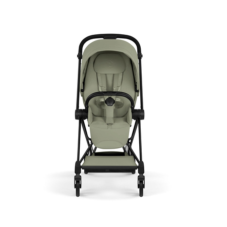 Cybex Mios 4.0 Style Matt Black Sage Green zestaw 3w1 z fotelikiem Cloud T i-Size