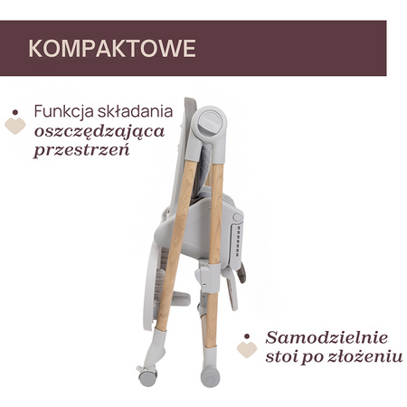 Chicco Polly Armonia Mother Pearl Krzesełko do karmienia
