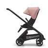 Bugaboo Dragonfly wózek spacerowy rama Black/Midnight Black-Morning Pink