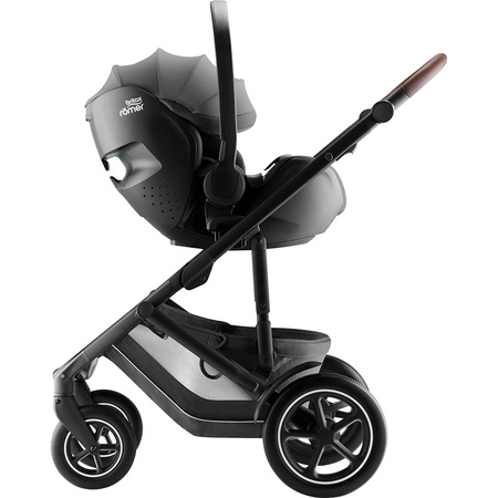 Britax Romer Smile 5Z Style Mineral Grey zestaw 4w1 z fotelikiem Baby-Safe Pro Mineral Grey i bazą Vario 5Z