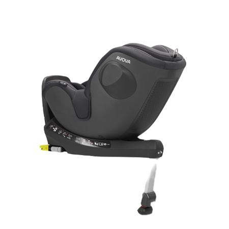 Avova Sperber-Fix 61 Koala Grey fotelik samochodowy 61-105 cm
