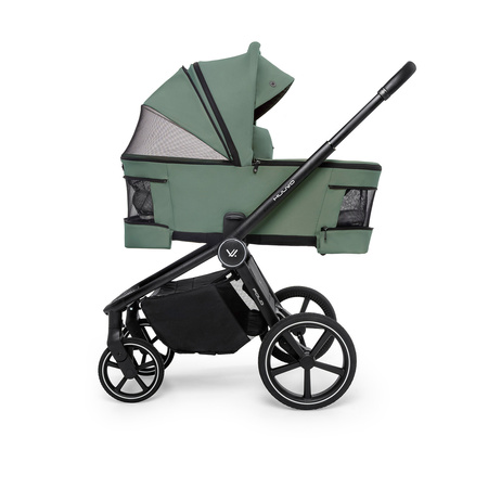 Muuvo Fold Pine Green wózek 2w1 (głęboko-spacerowy)