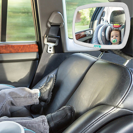 Joybi Lusterko do obserwacji dziecka w podróży 360 LED